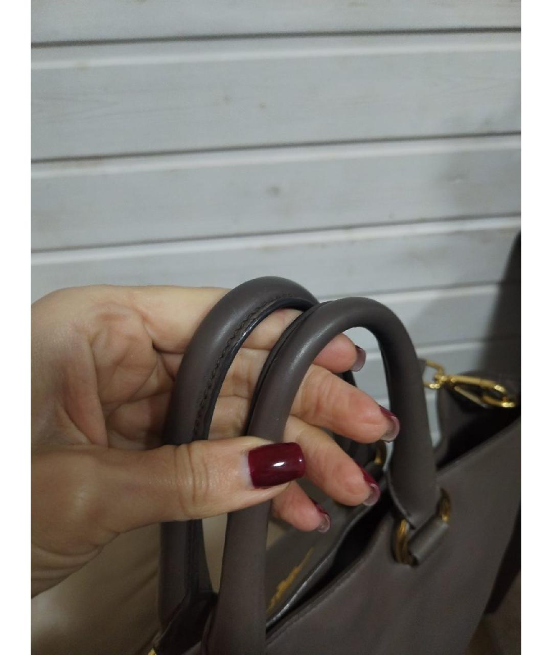 PRADA Кожаная сумка тоут, фото 6