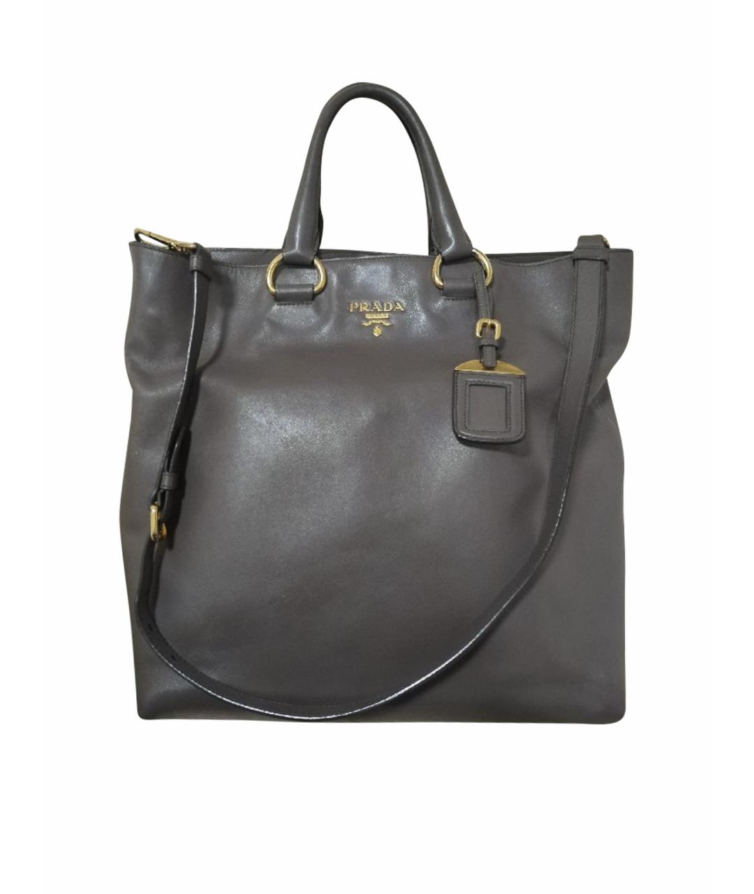 PRADA Кожаная сумка тоут, фото 1