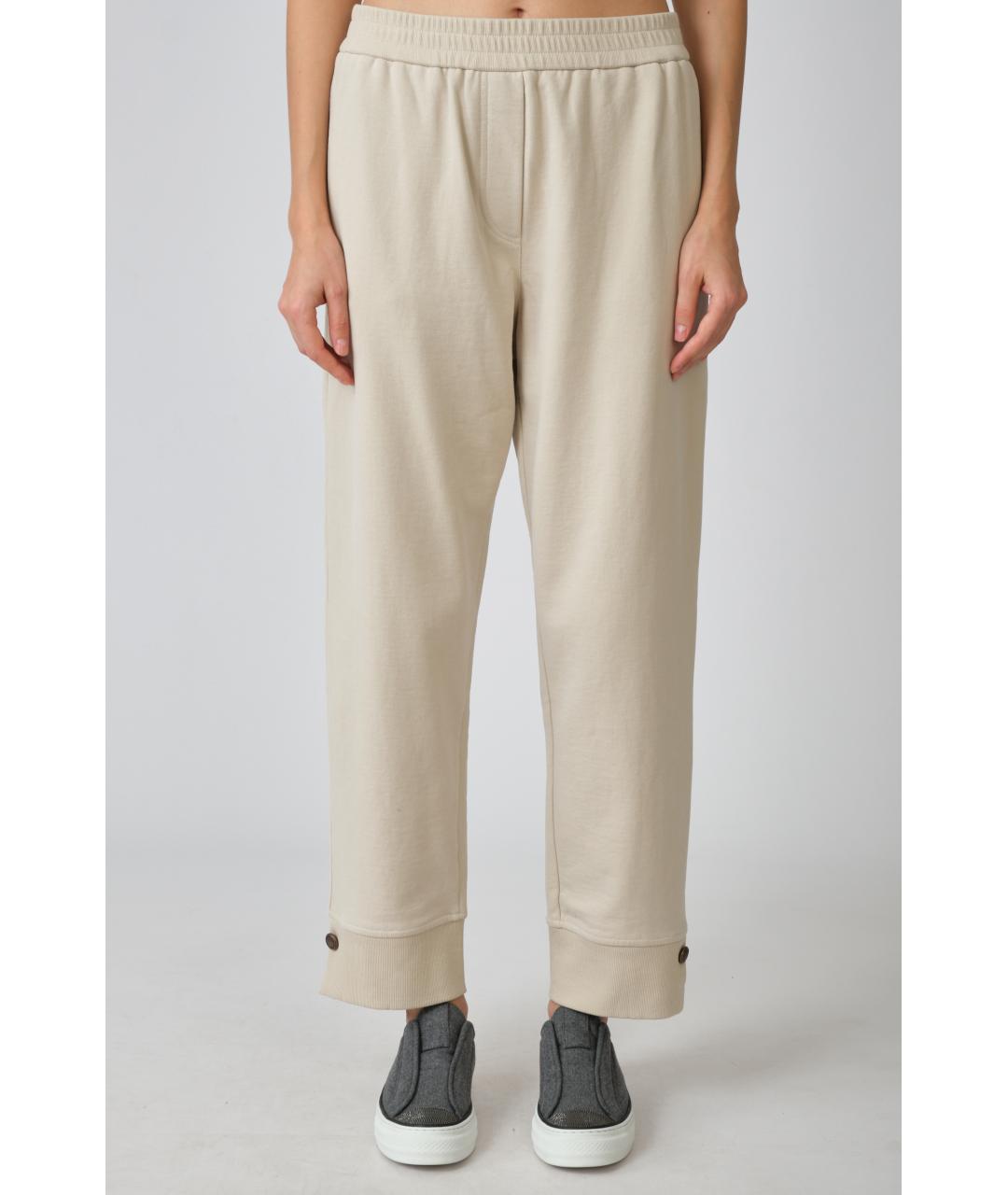 BRUNELLO CUCINELLI Хлопковые прямые брюки, фото 10