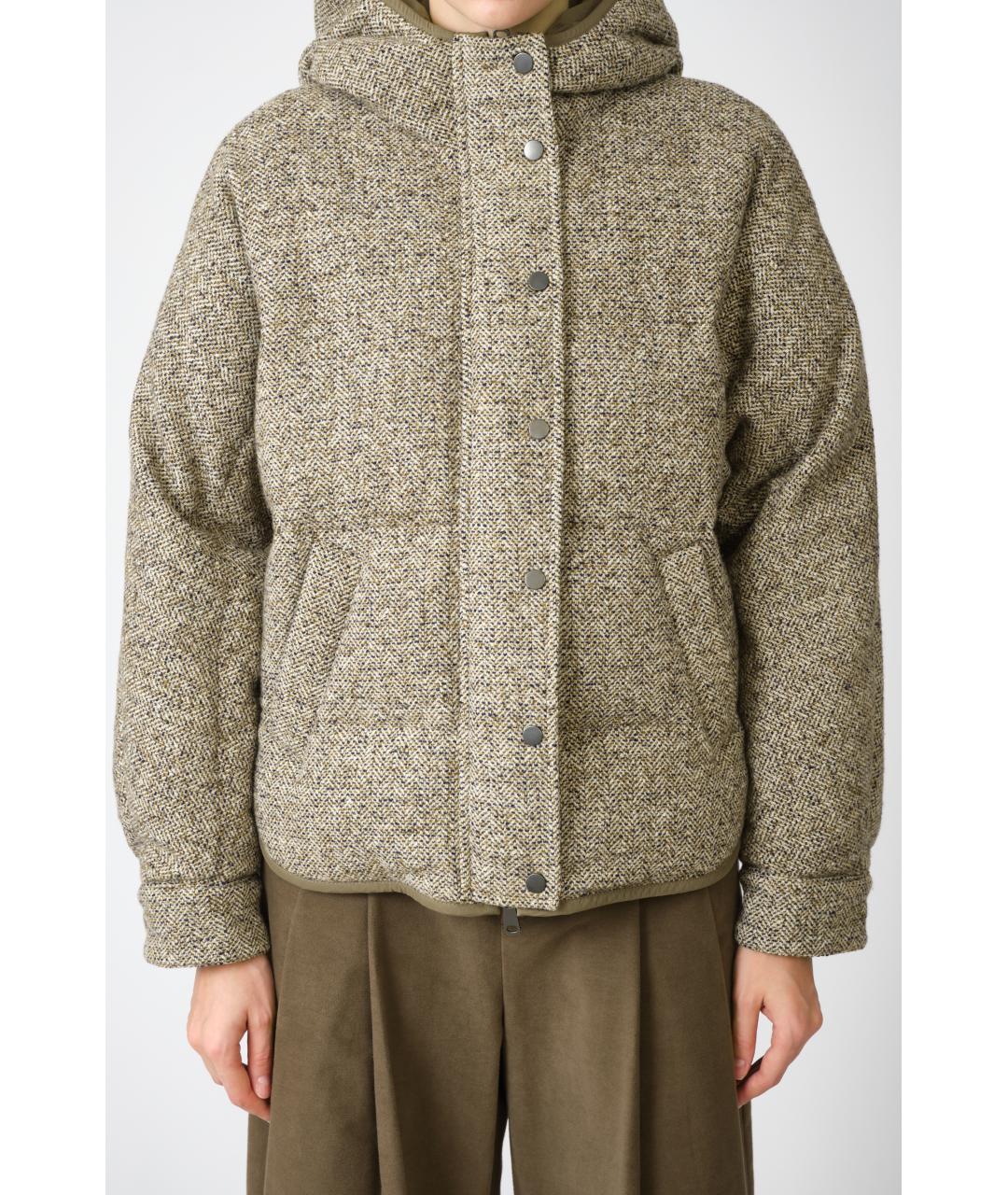 BRUNELLO CUCINELLI Коричневая шерстяная куртка, фото 4