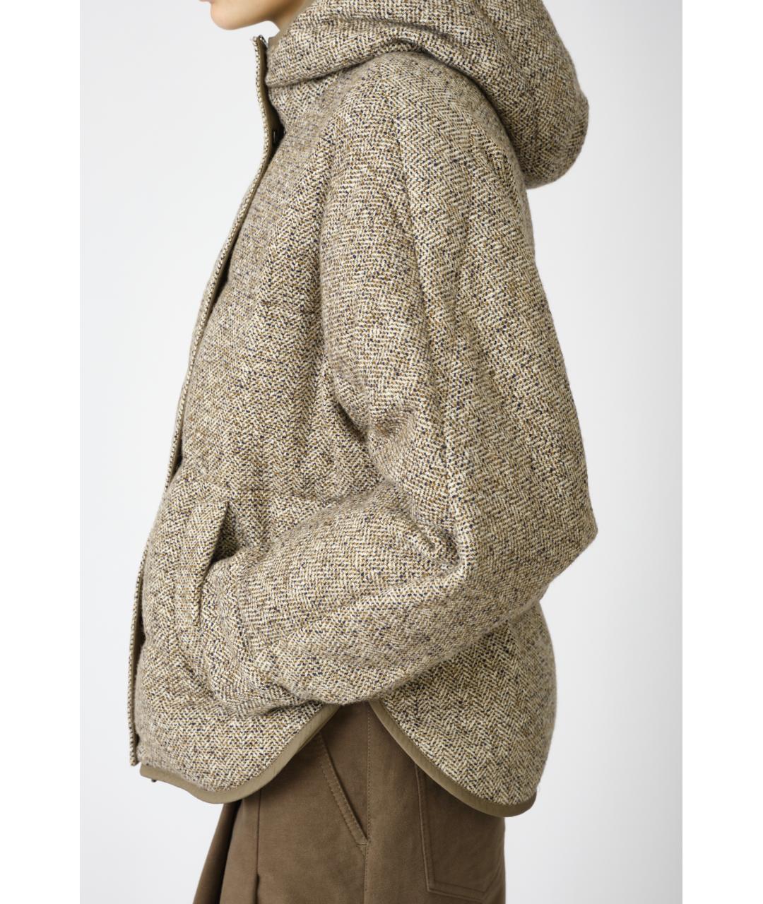 BRUNELLO CUCINELLI Коричневая шерстяная куртка, фото 5