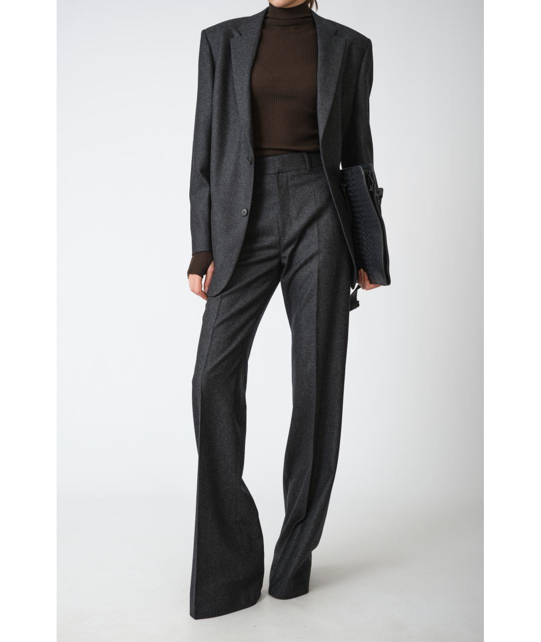 PETAR PETROV Коричневый шерстяной джемпер / свитер, фото 7