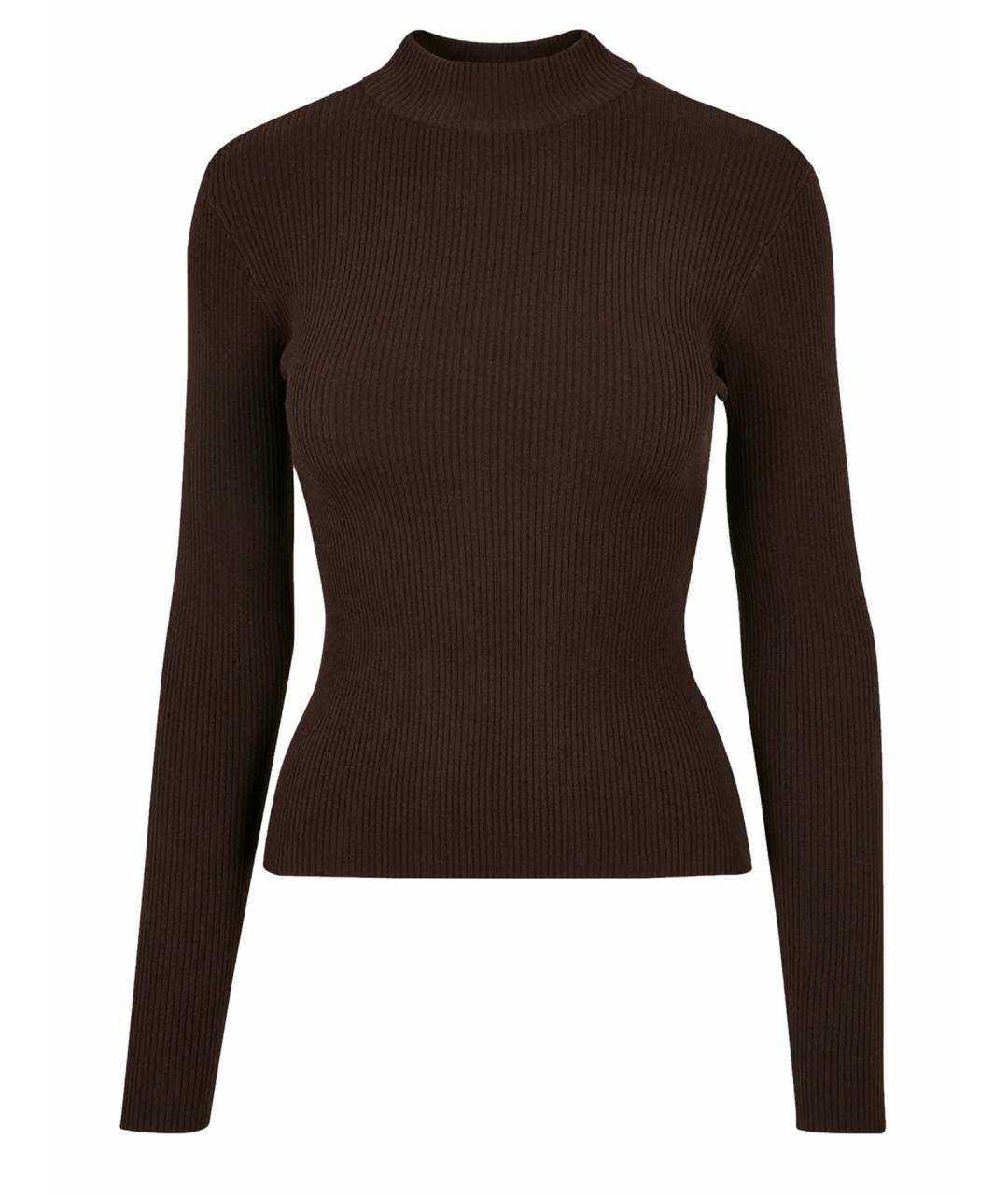 PETAR PETROV Коричневый шерстяной джемпер / свитер, фото 1