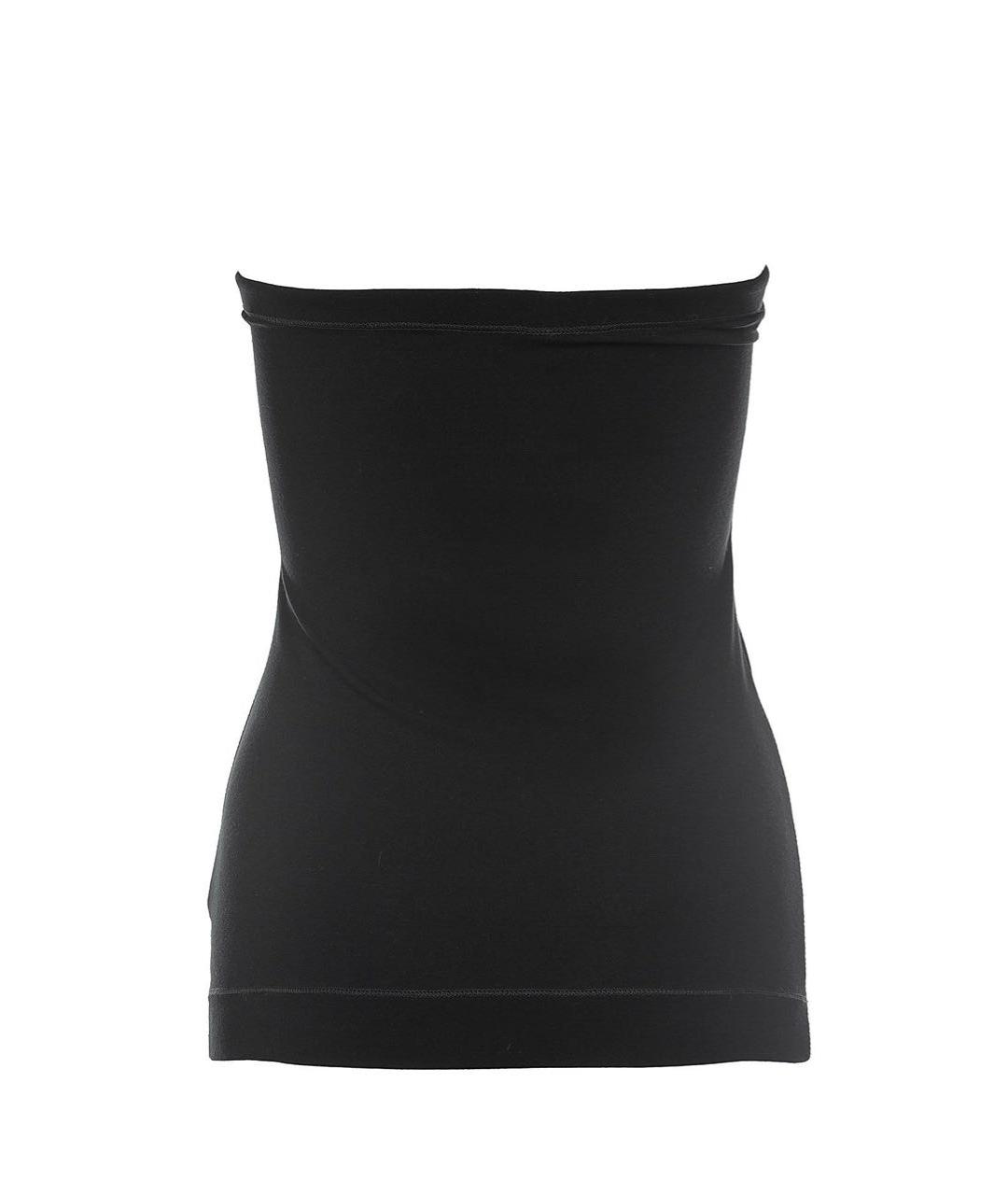 PINKO Черная вискозная майка, фото 2