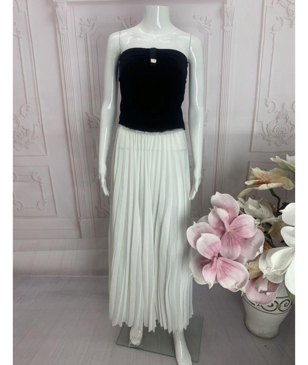 PINKO Черная вискозная майка, фото 6