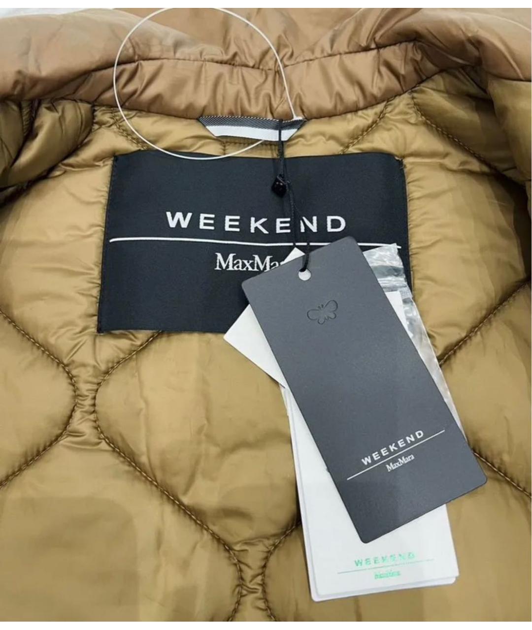 WEEKEND MAX MARA Коричневая куртка, фото 7