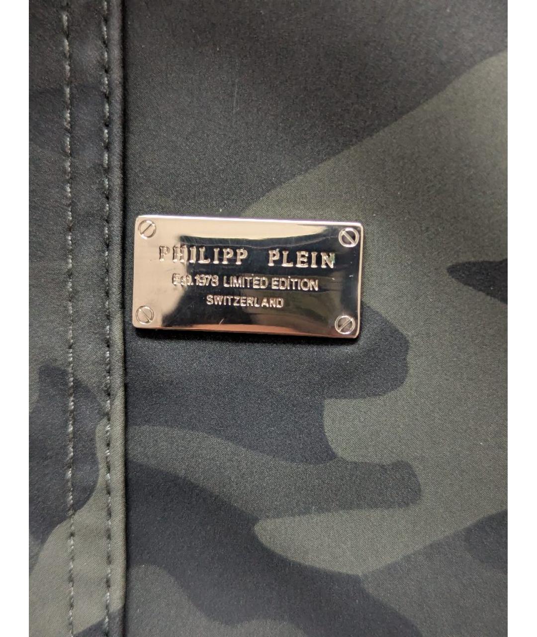 PHILIPP PLEIN Хаки парка, фото 8