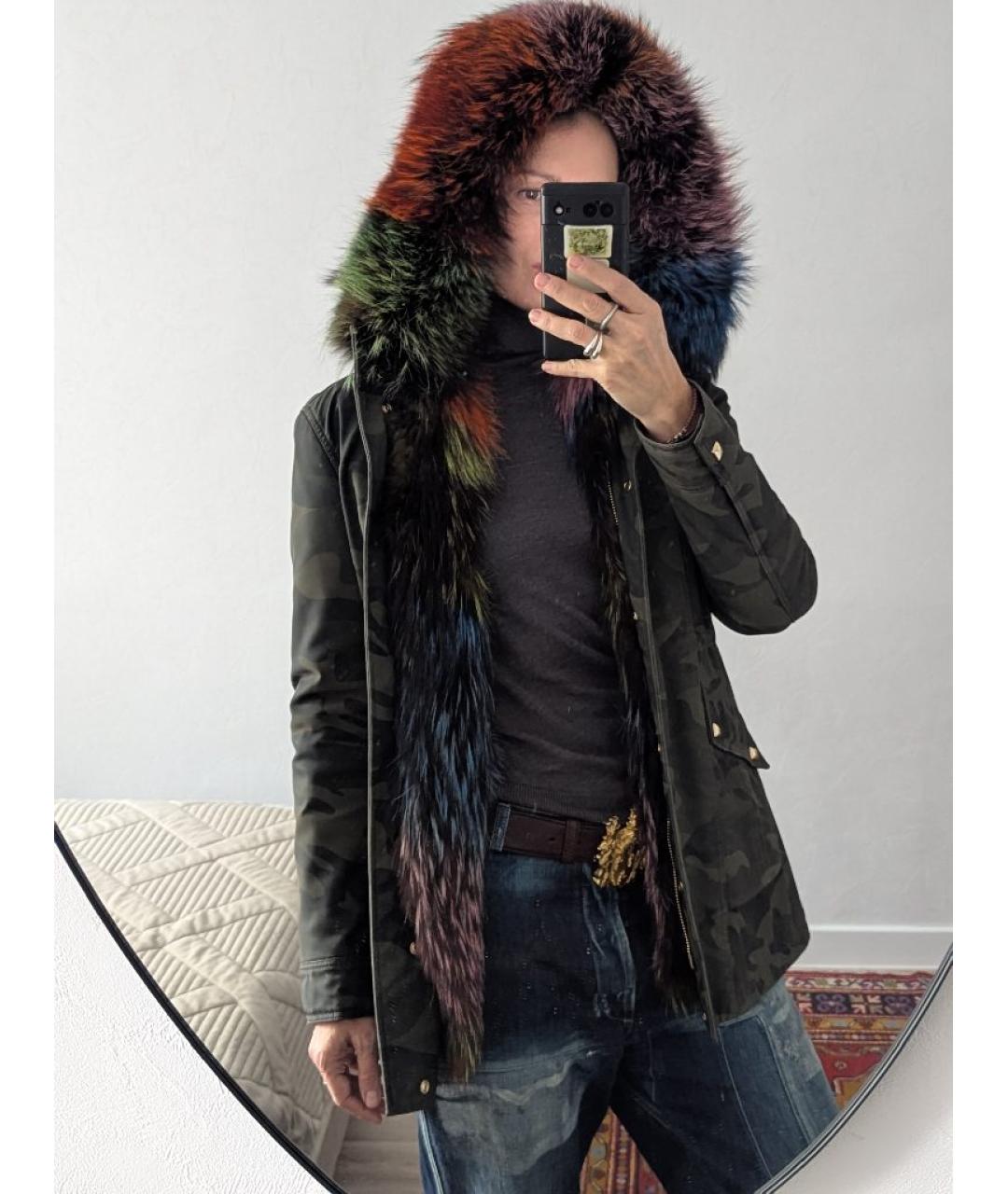 PHILIPP PLEIN Хаки парка, фото 9