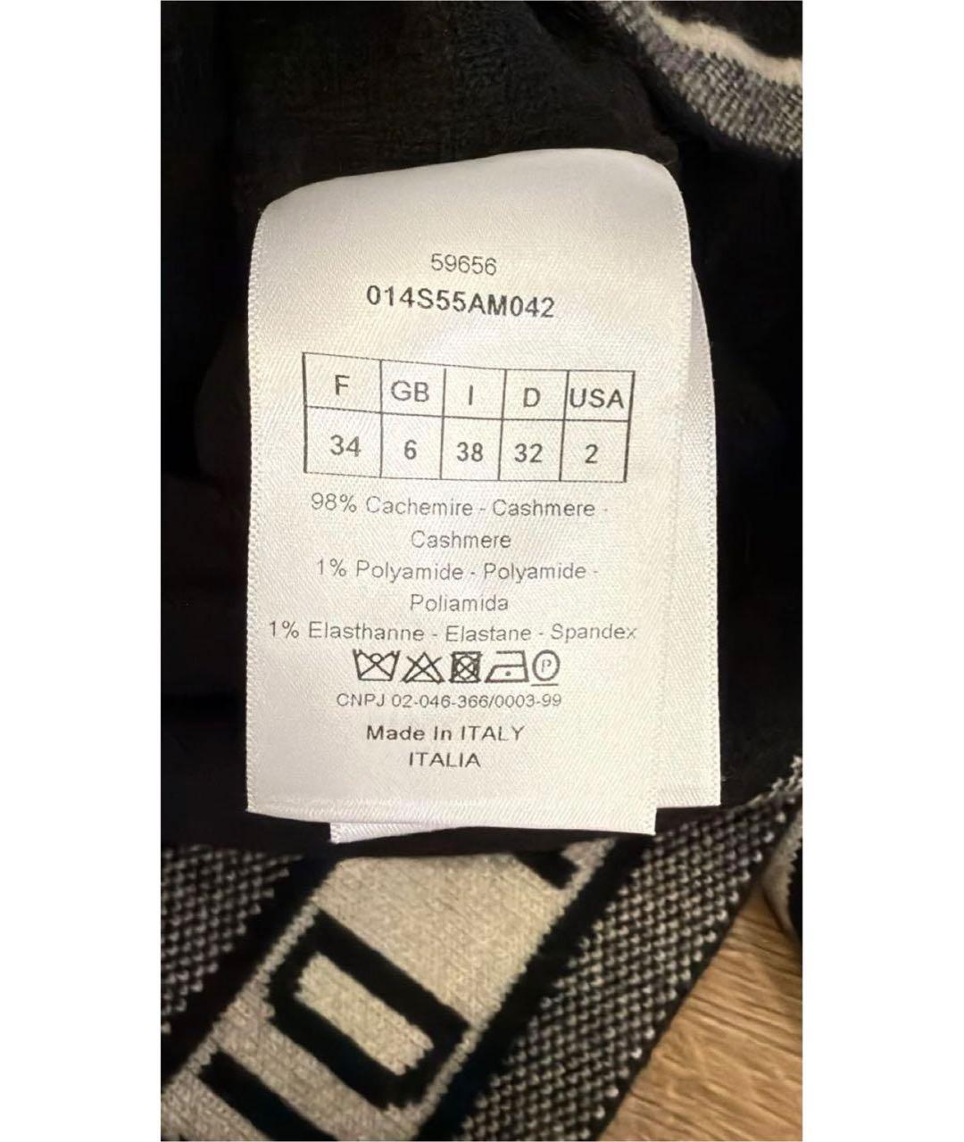 CHRISTIAN DIOR Черный джемпер / свитер, фото 7
