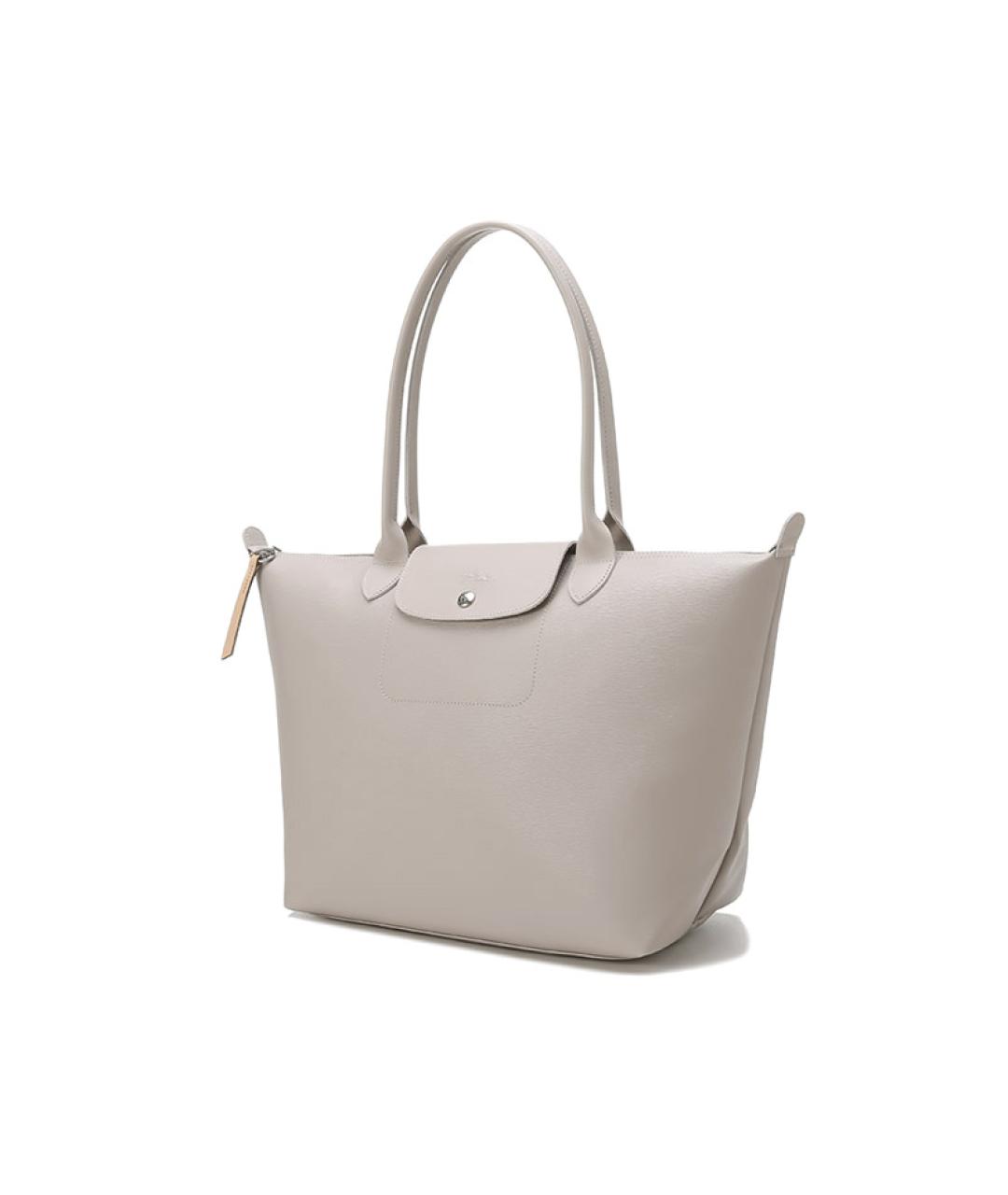 LONGCHAMP Серая сумка через плечо, фото 2