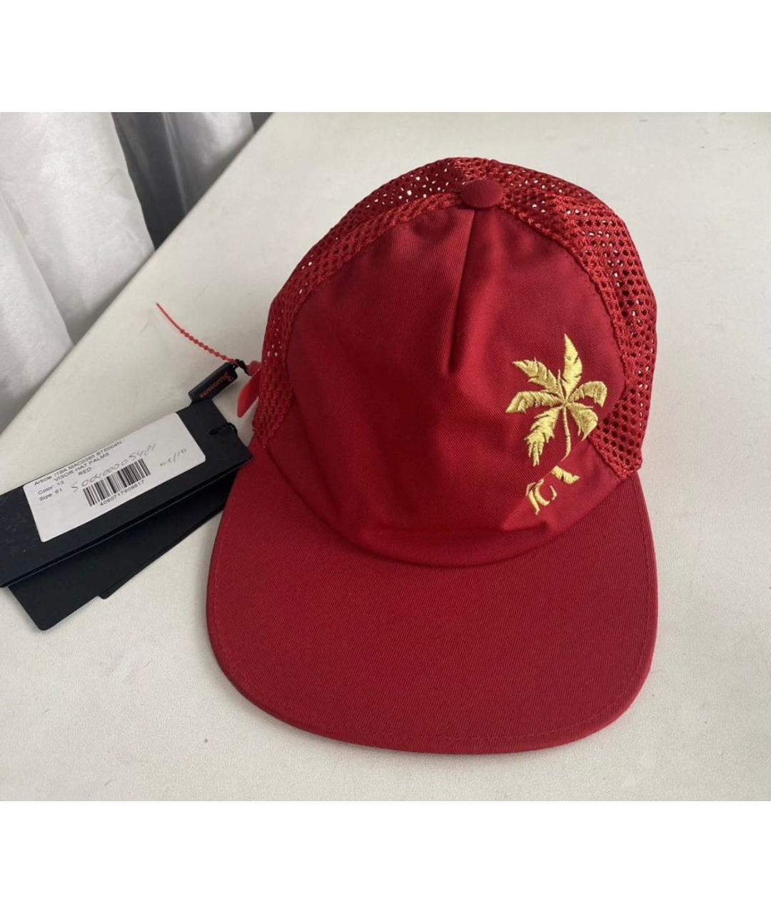 BILLIONAIRE Красная хлопковая кепка/бейсболка, фото 4