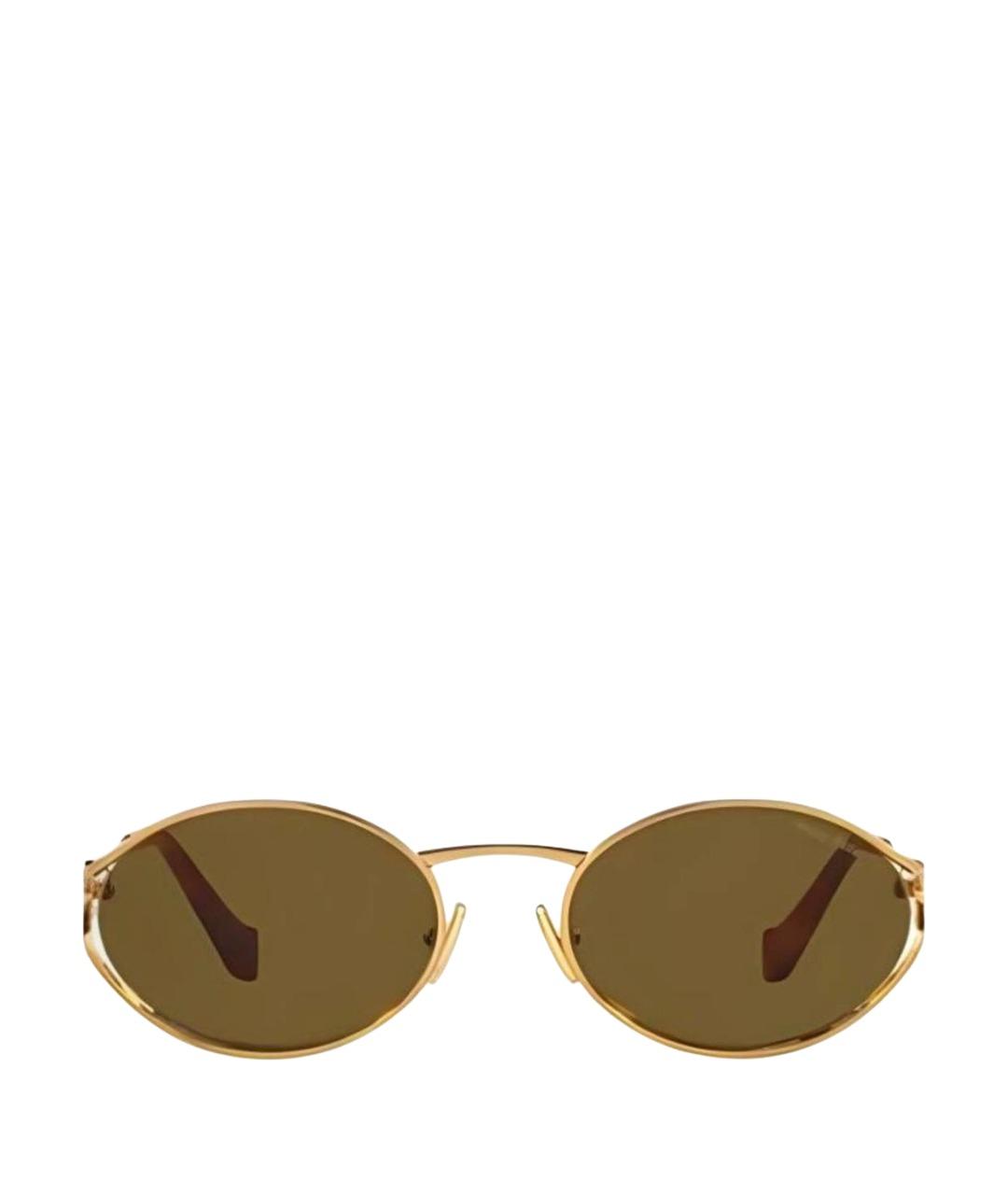 MIU MIU Мульти металлические солнцезащитные очки, фото 1