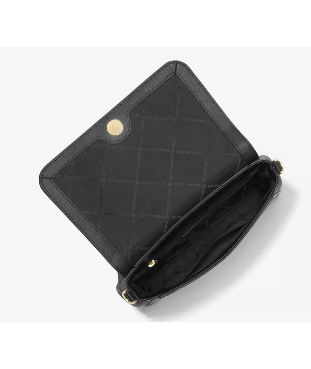 MICHAEL KORS Черная сумка через плечо из искусственной кожи, фото 5