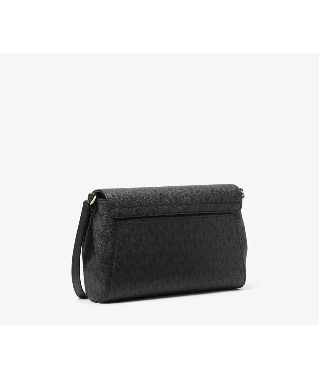 MICHAEL KORS Черная сумка через плечо из искусственной кожи, фото 2