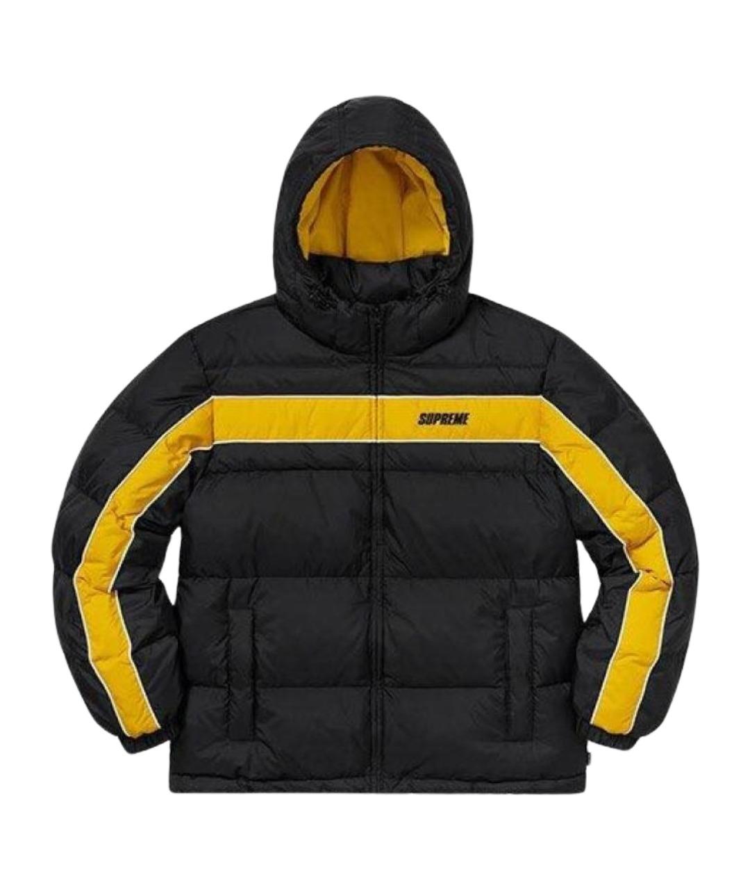 SUPREME Черная полиэстеровая куртка, фото 1
