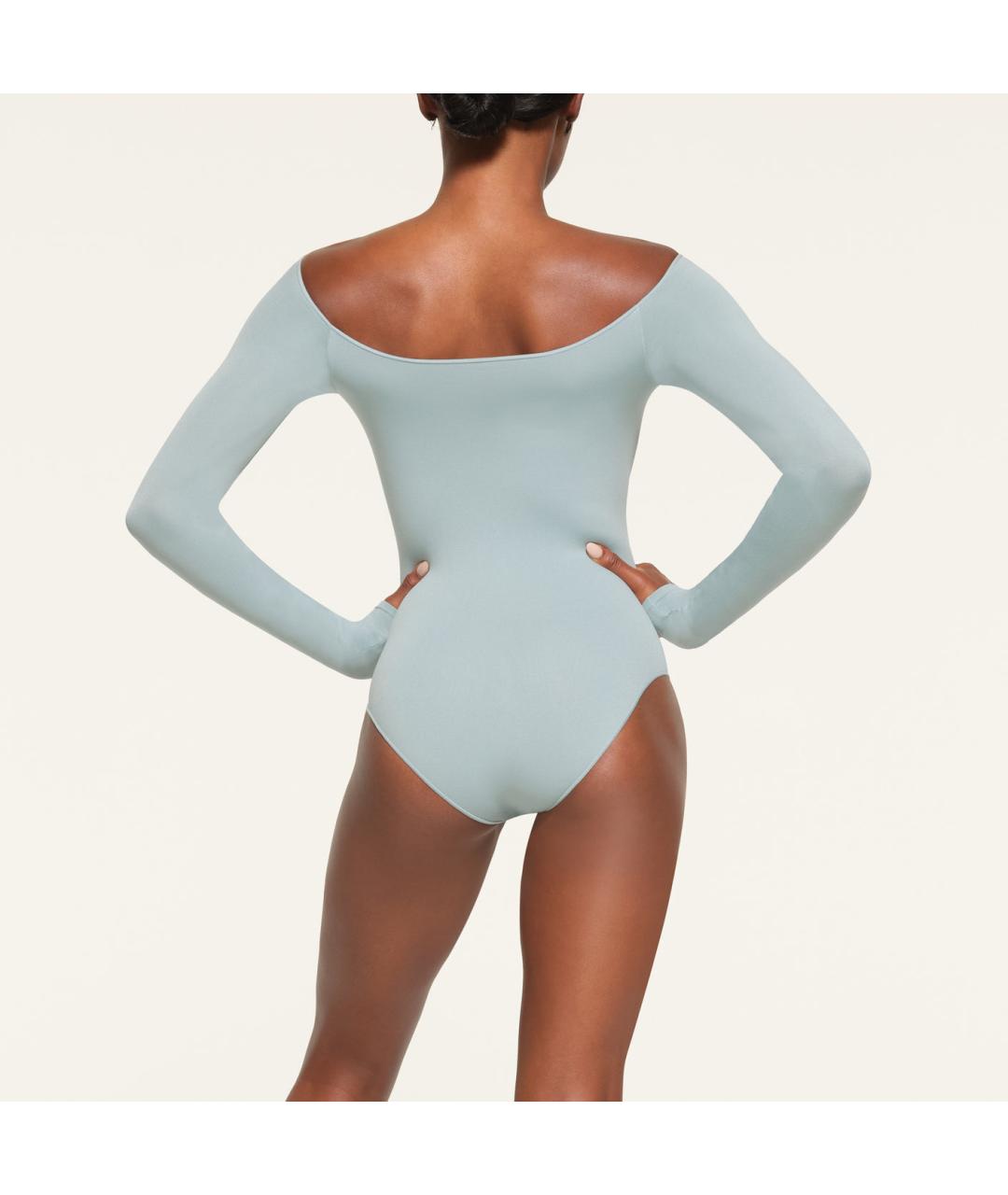 SKIMS Голубое боди, фото 3