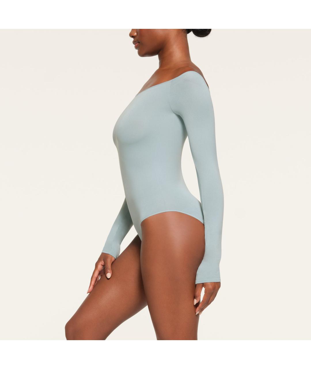 SKIMS Голубое боди, фото 4
