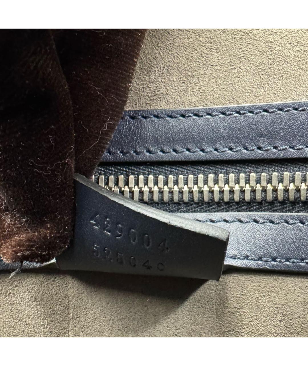 GUCCI Бежевая кожаная сумка через плечо, фото 6