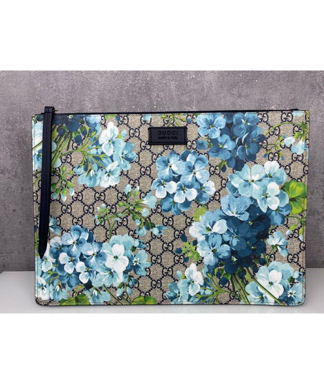 GUCCI Бежевая кожаная сумка через плечо, фото 2