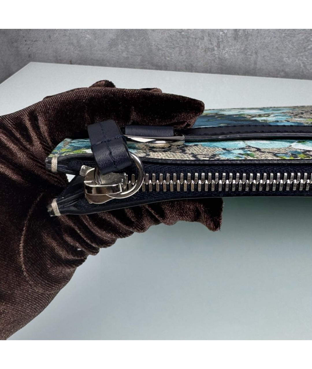 GUCCI Бежевая кожаная сумка через плечо, фото 4