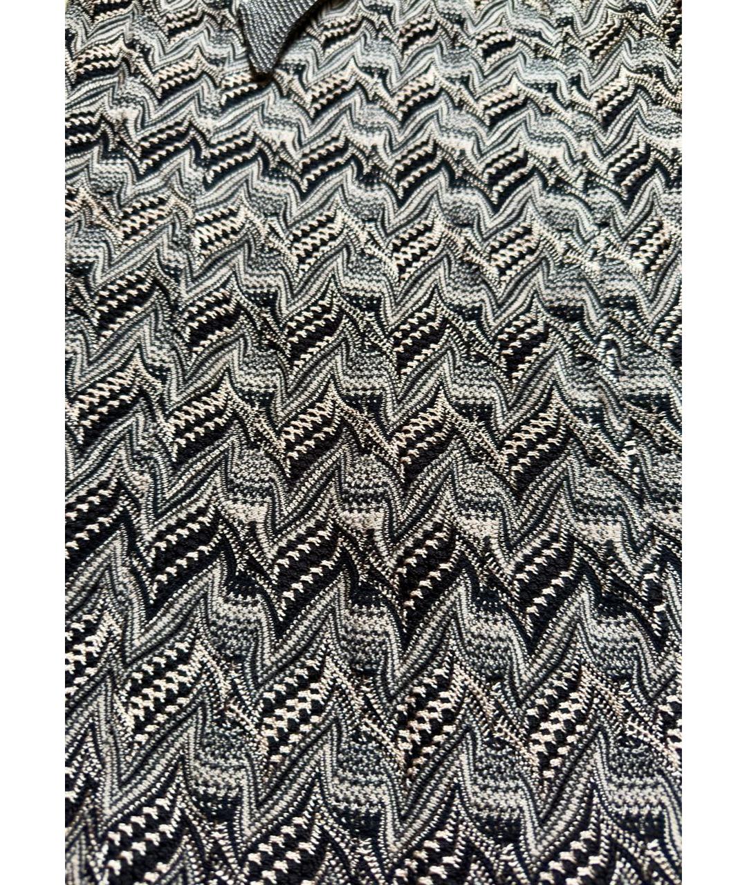 MISSONI Мульти шерстяное вечернее платье, фото 3