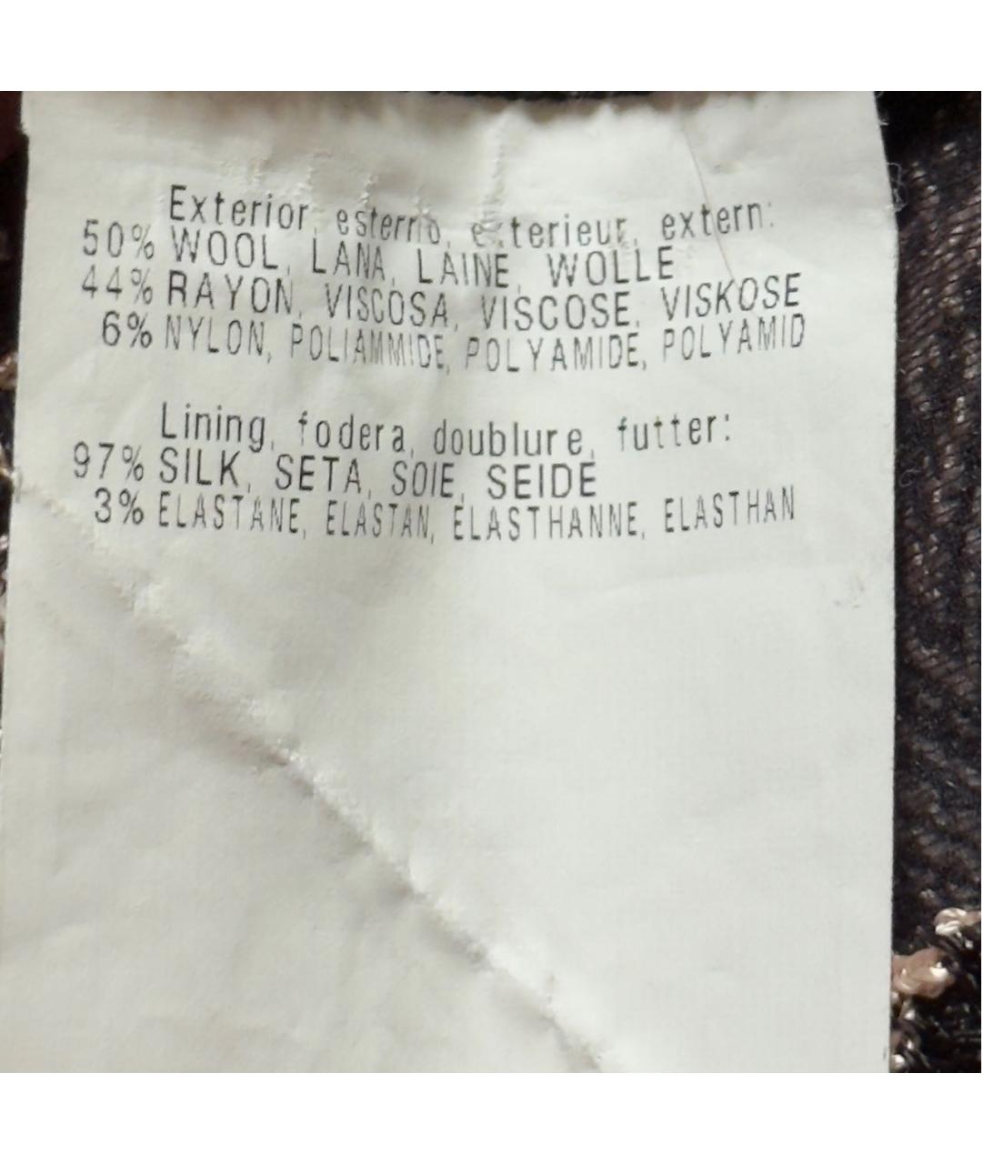 MISSONI Мульти шерстяное вечернее платье, фото 6