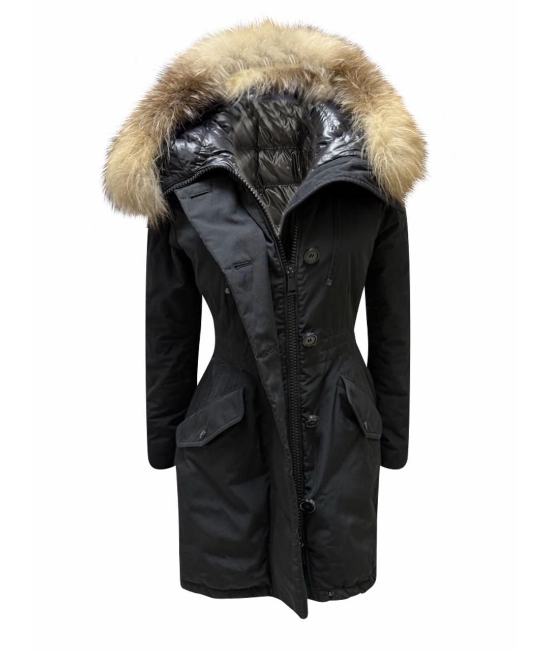 MONCLER Черная парка, фото 1