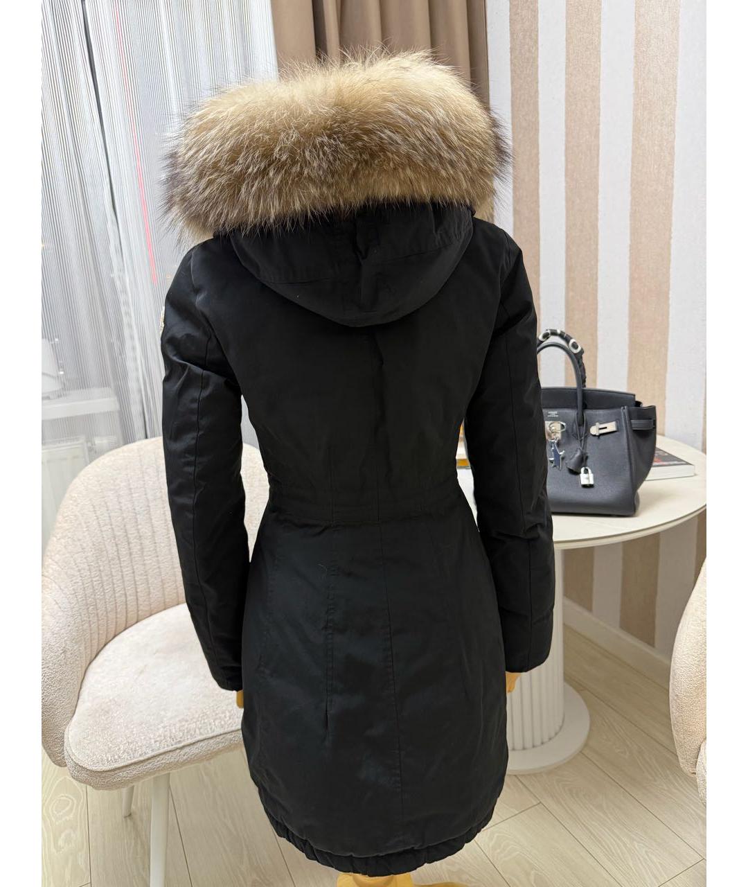 MONCLER Черная парка, фото 6