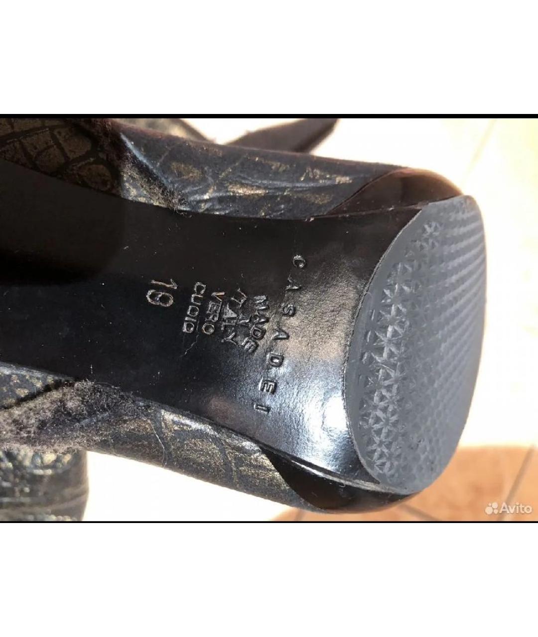 CASADEI Хаки сапоги, фото 6