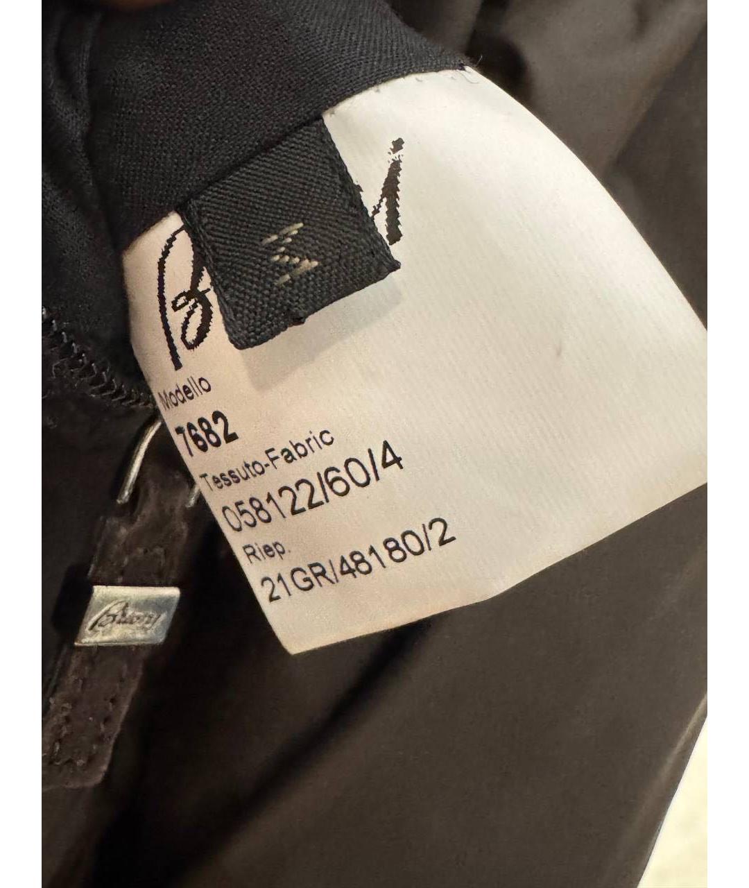 BRIONI Черное пальто, фото 4