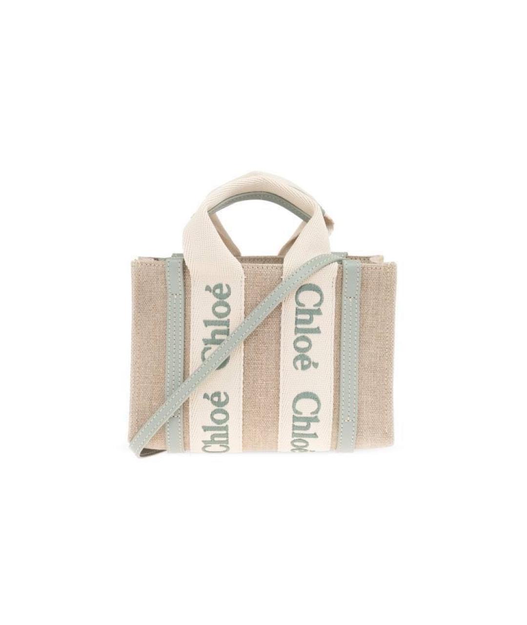 CHLOE Бежевая сумка тоут, фото 1