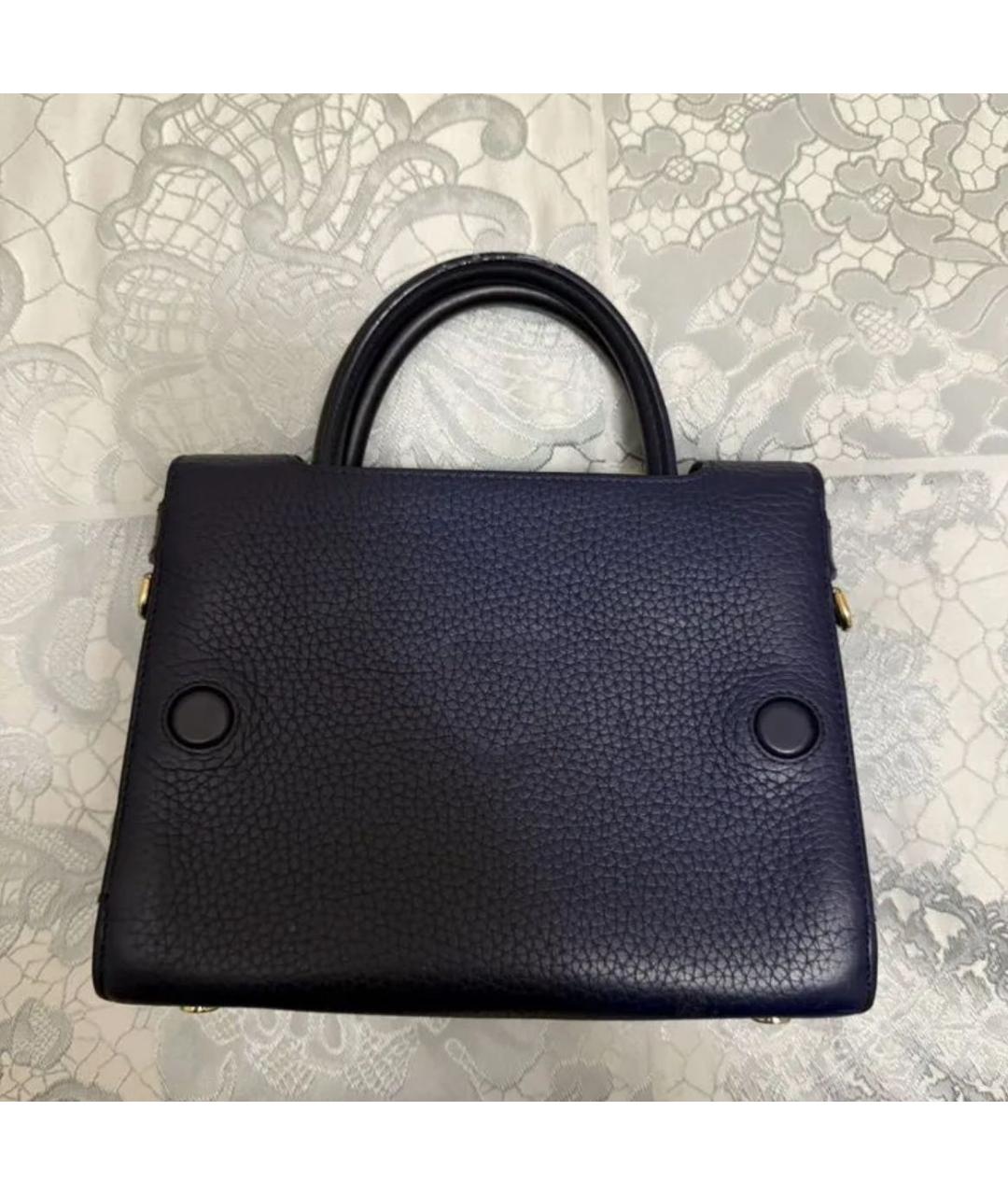 CHRISTIAN DIOR Синяя сумка через плечо, фото 3