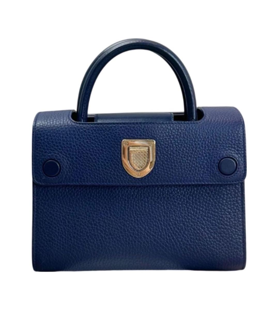 CHRISTIAN DIOR Синяя сумка через плечо, фото 1