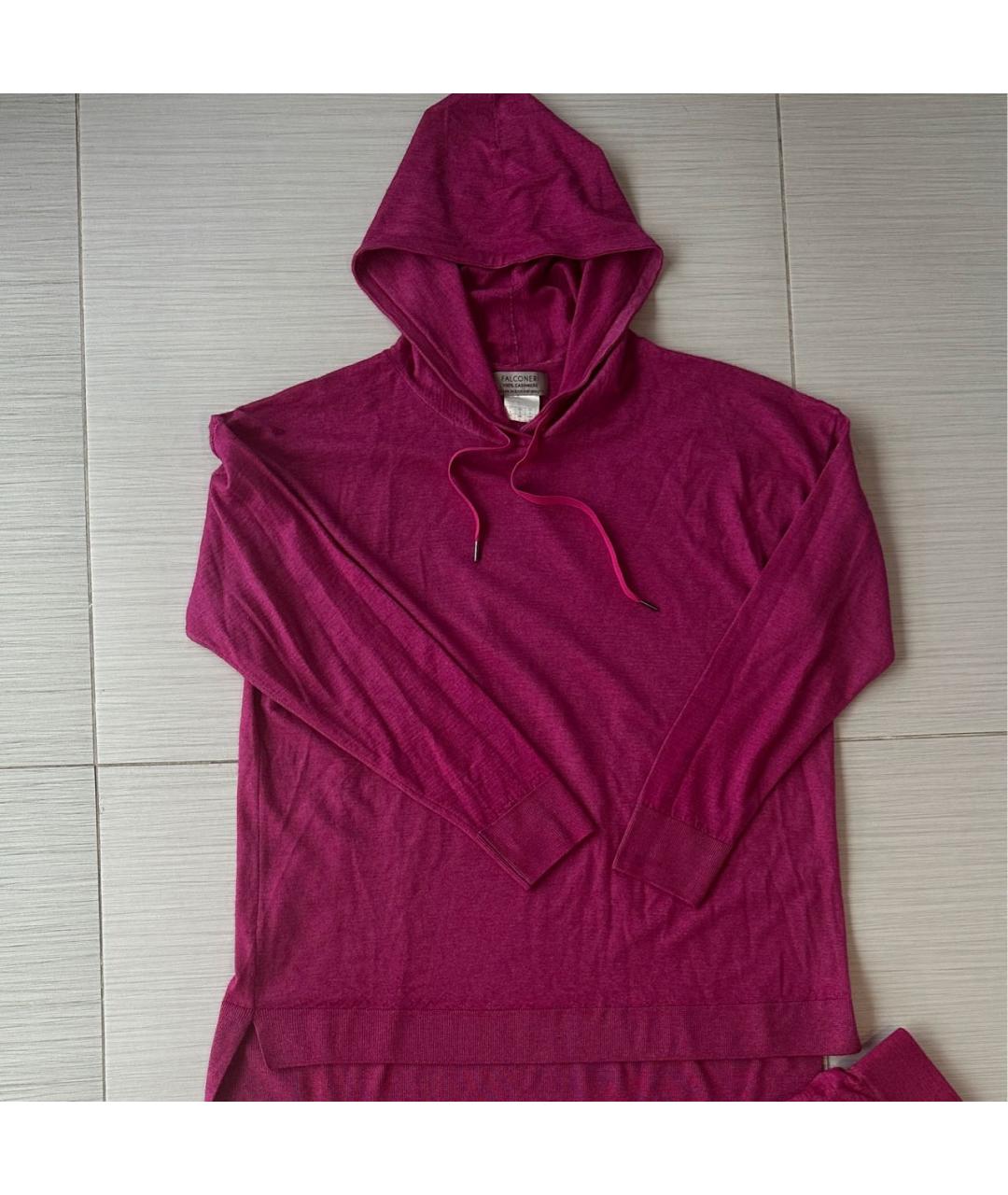 FALCONERI Фуксия кашемировый спортивные костюмы, фото 9