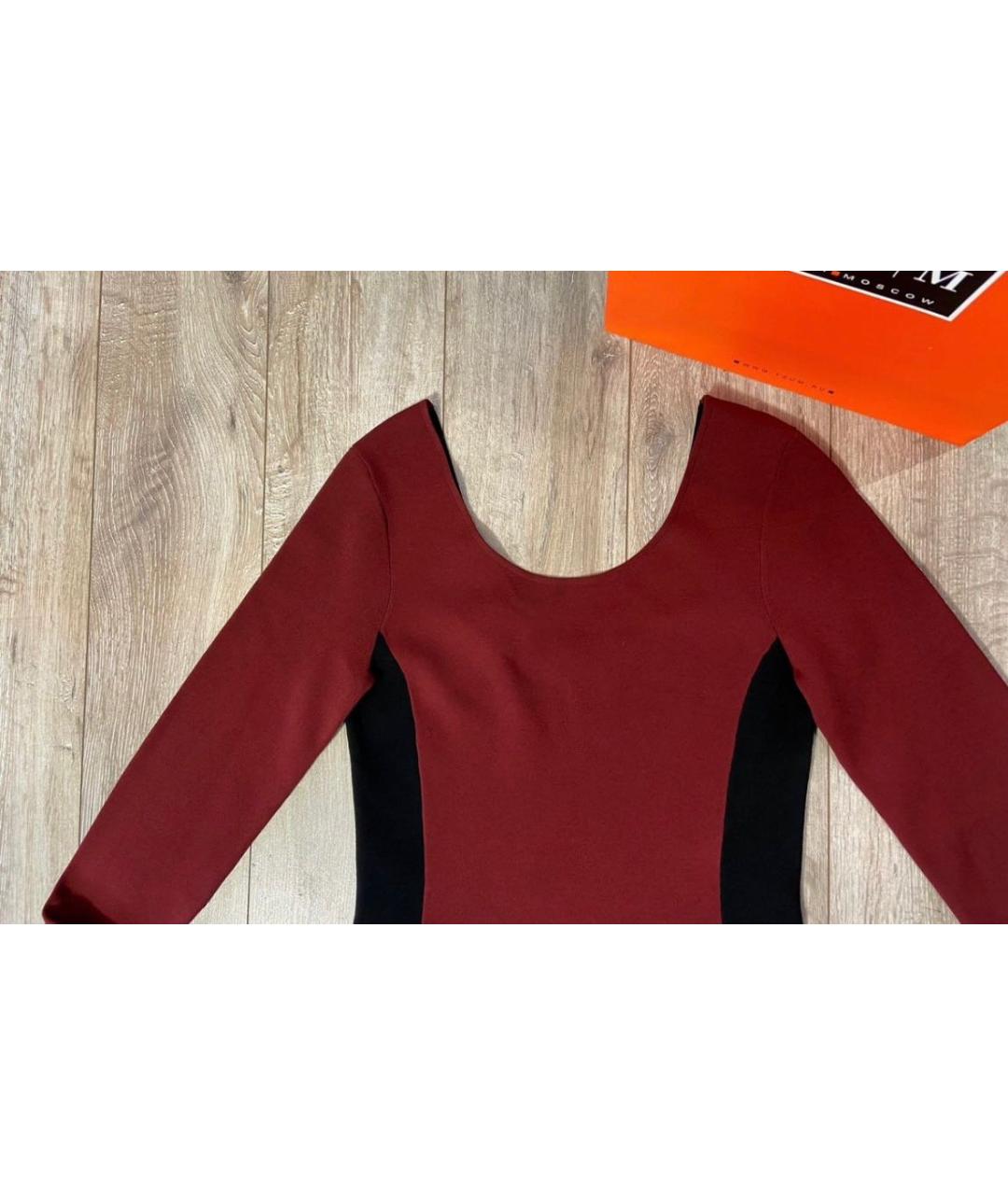 DIANE VON FURSTENBERG Коричневое вискозное повседневное платье, фото 8