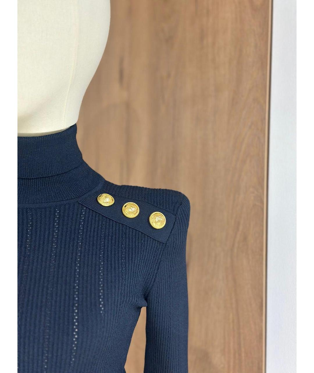 BALMAIN Черная водолазка, фото 2