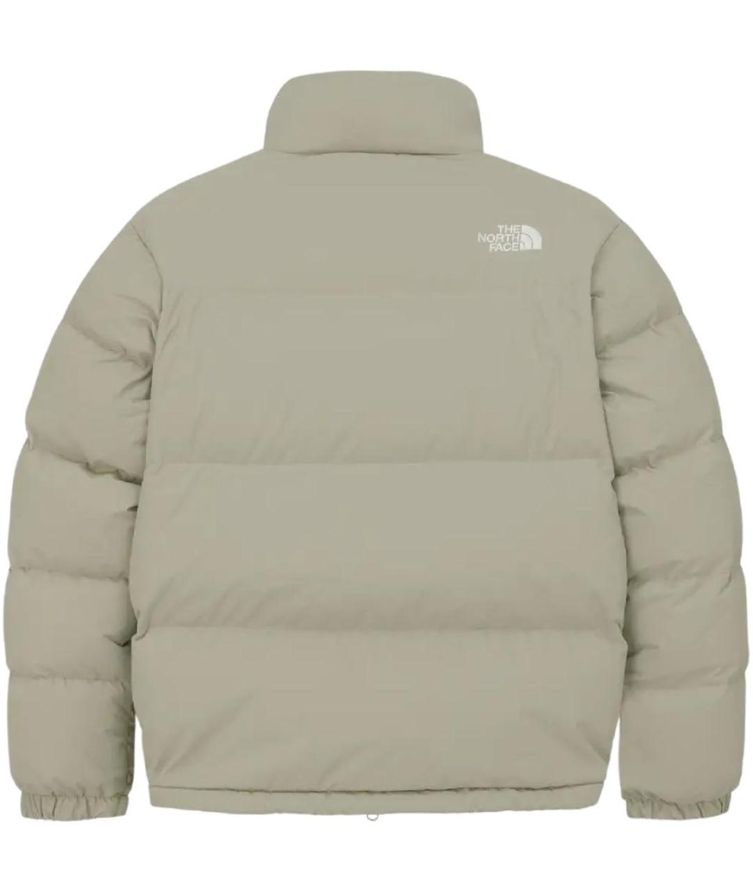 THE NORTH FACE Бежевый полиамидовый пуховик, фото 2