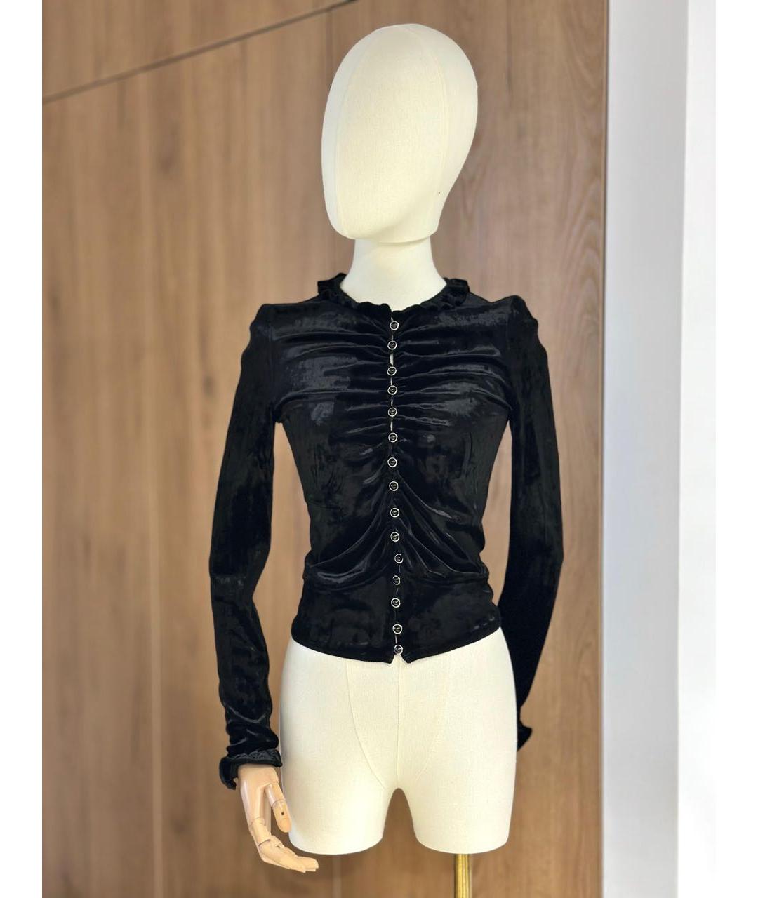 PACO RABANNE Черная блузы, фото 2