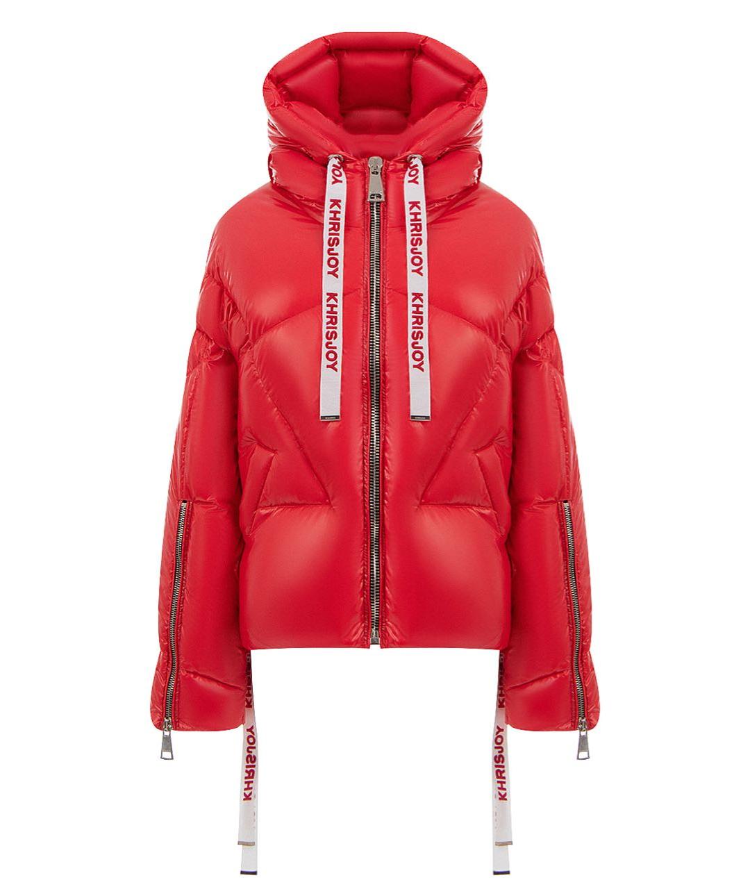 KHRISJOY Розовый полиамидовый пуховик, фото 1