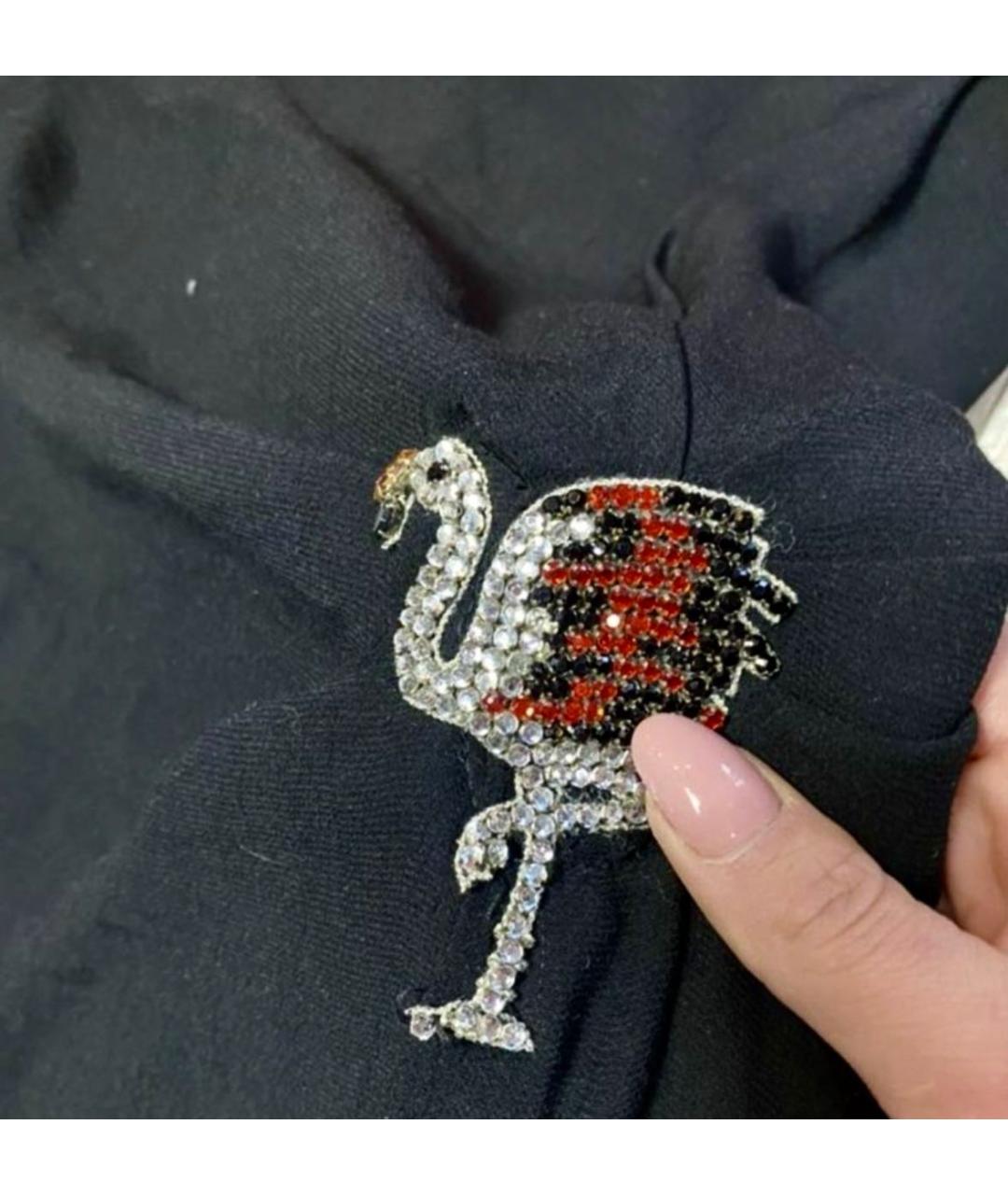 SANDRO Черное вискозное коктейльное платье, фото 4