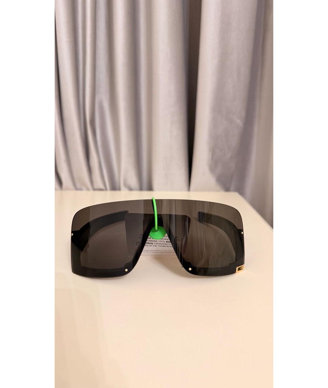 GUCCI Черные пластиковые солнцезащитные очки, фото 5