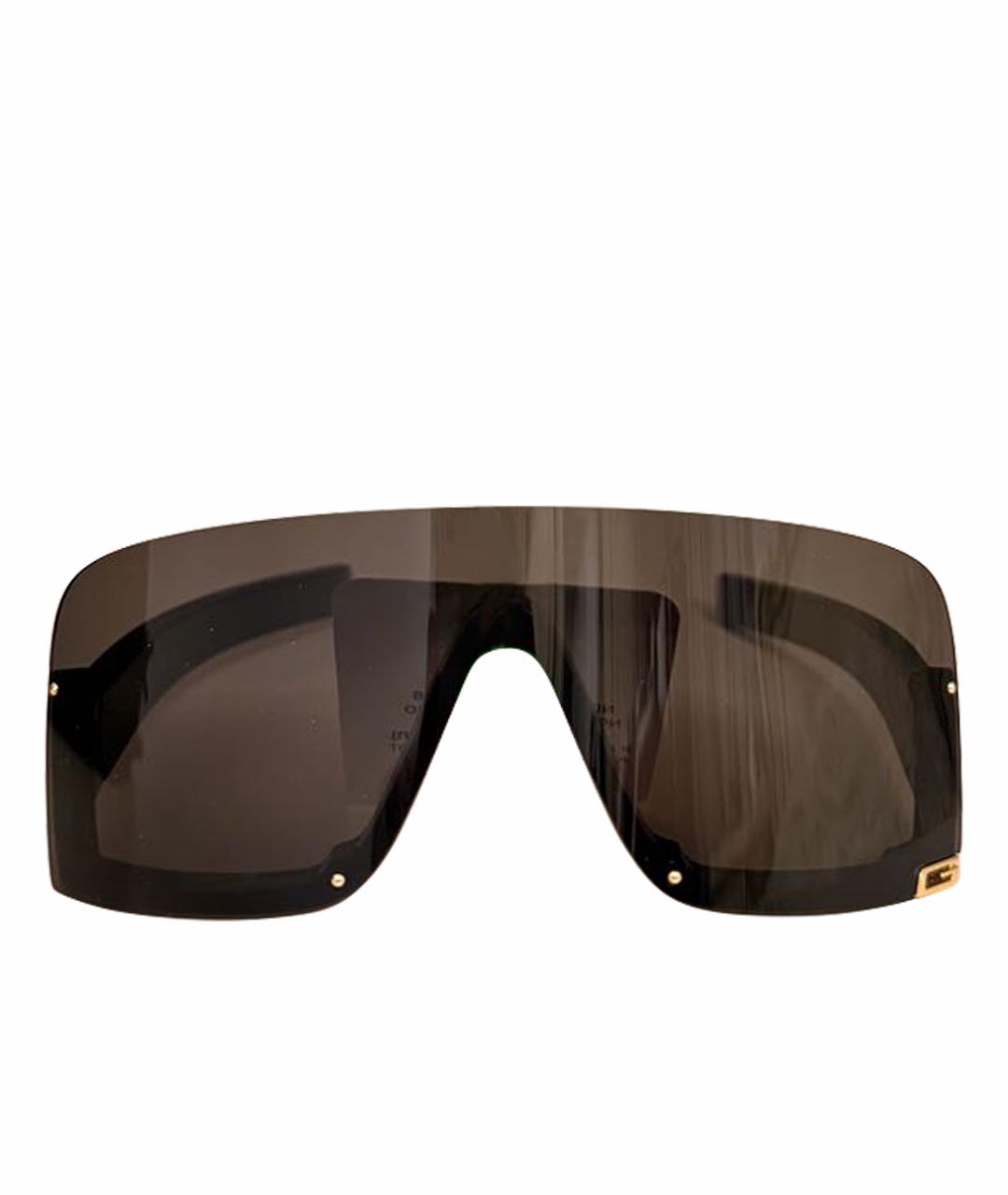 GUCCI Черные пластиковые солнцезащитные очки, фото 1