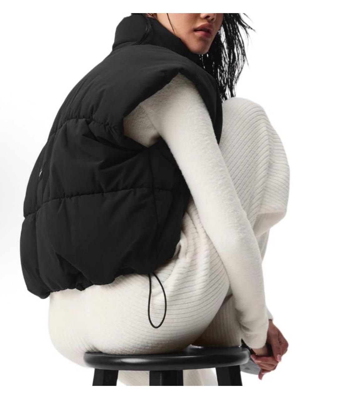 ALO YOGA Черный жилет, фото 5