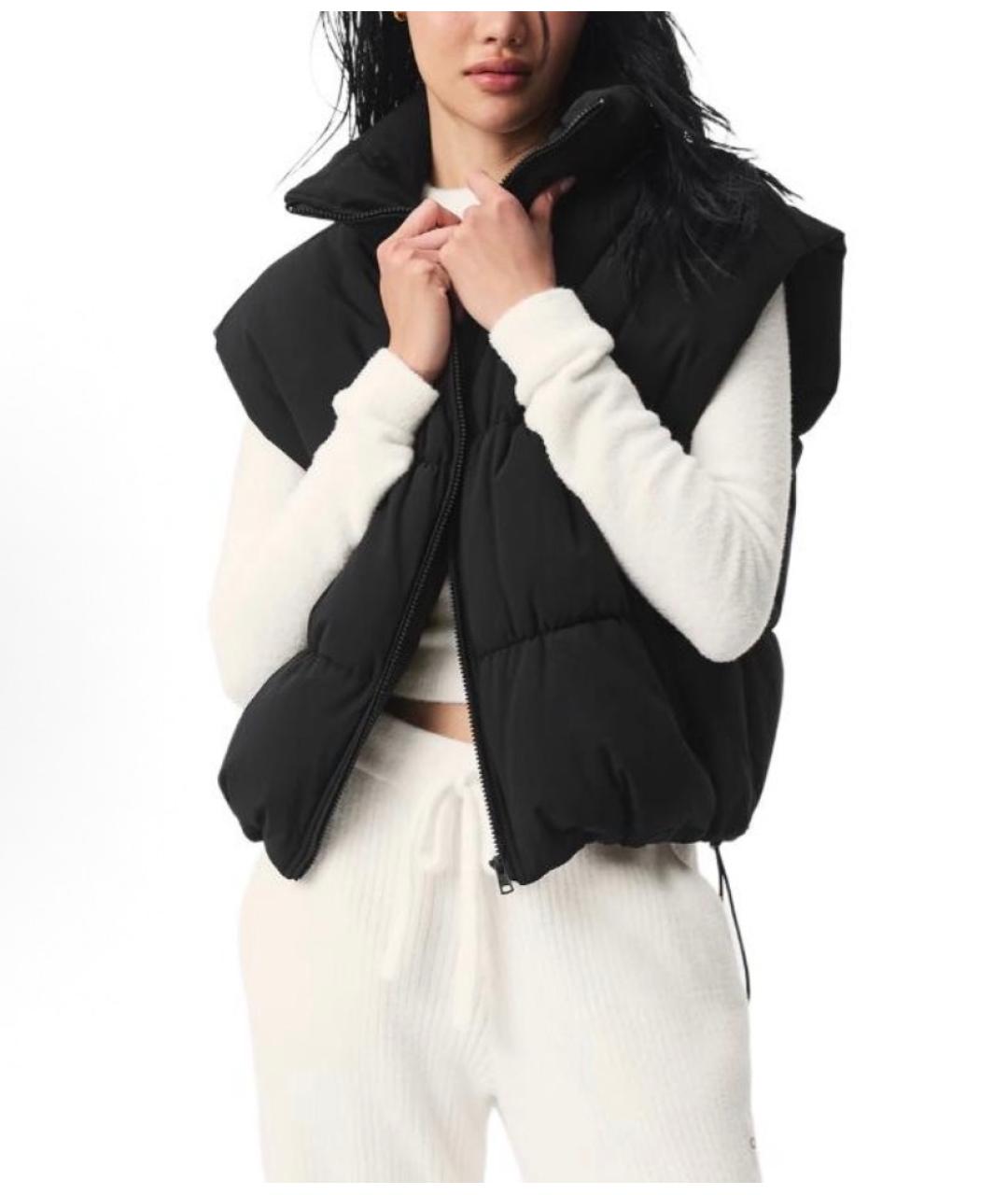 ALO YOGA Черный жилет, фото 3