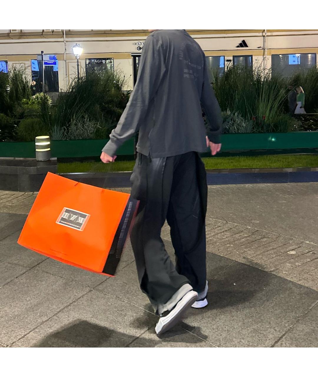 DIESEL Антрацитовые хлопковые повседневные брюки, фото 6