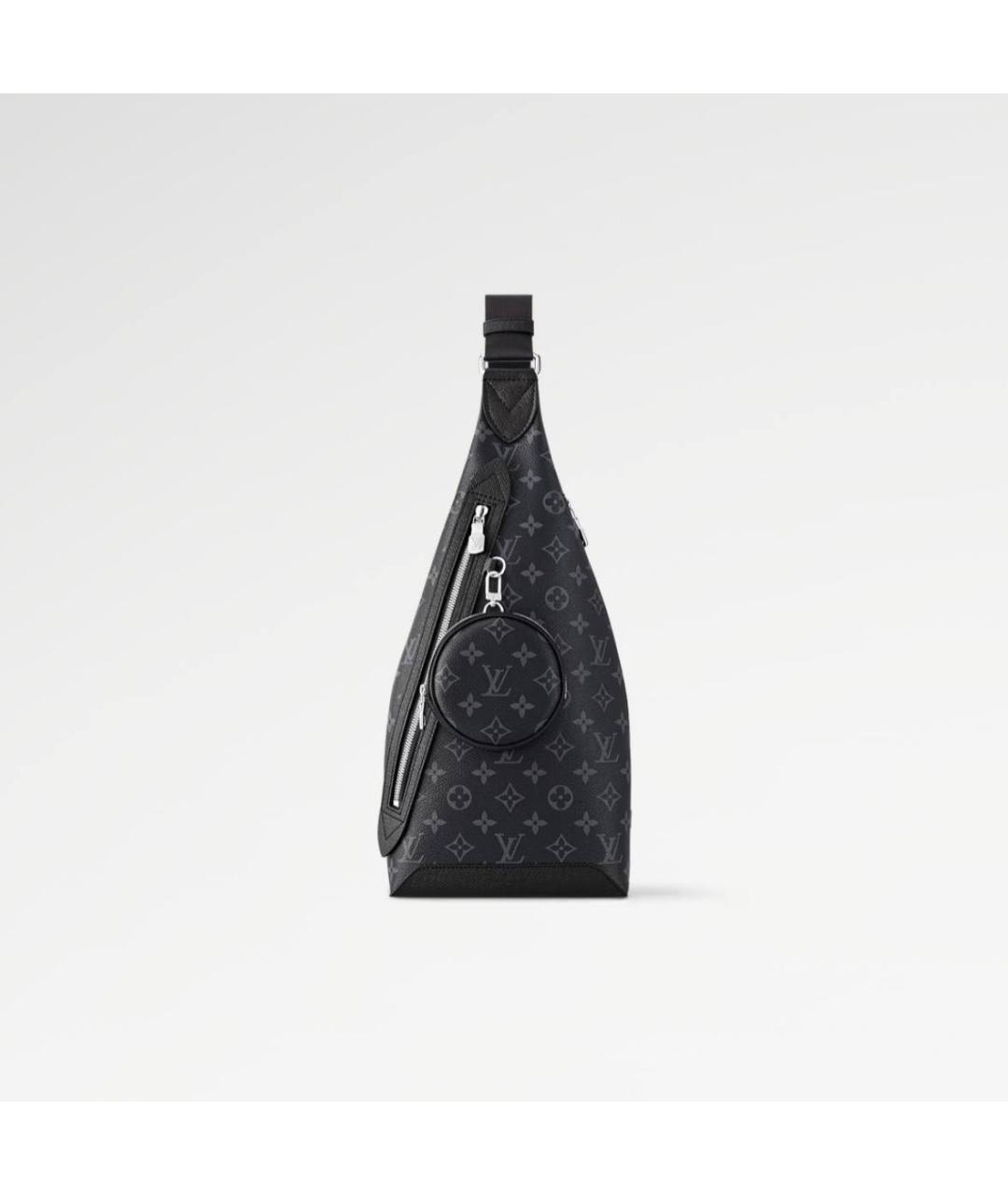 LOUIS VUITTON Черная сумка на плечо, фото 3