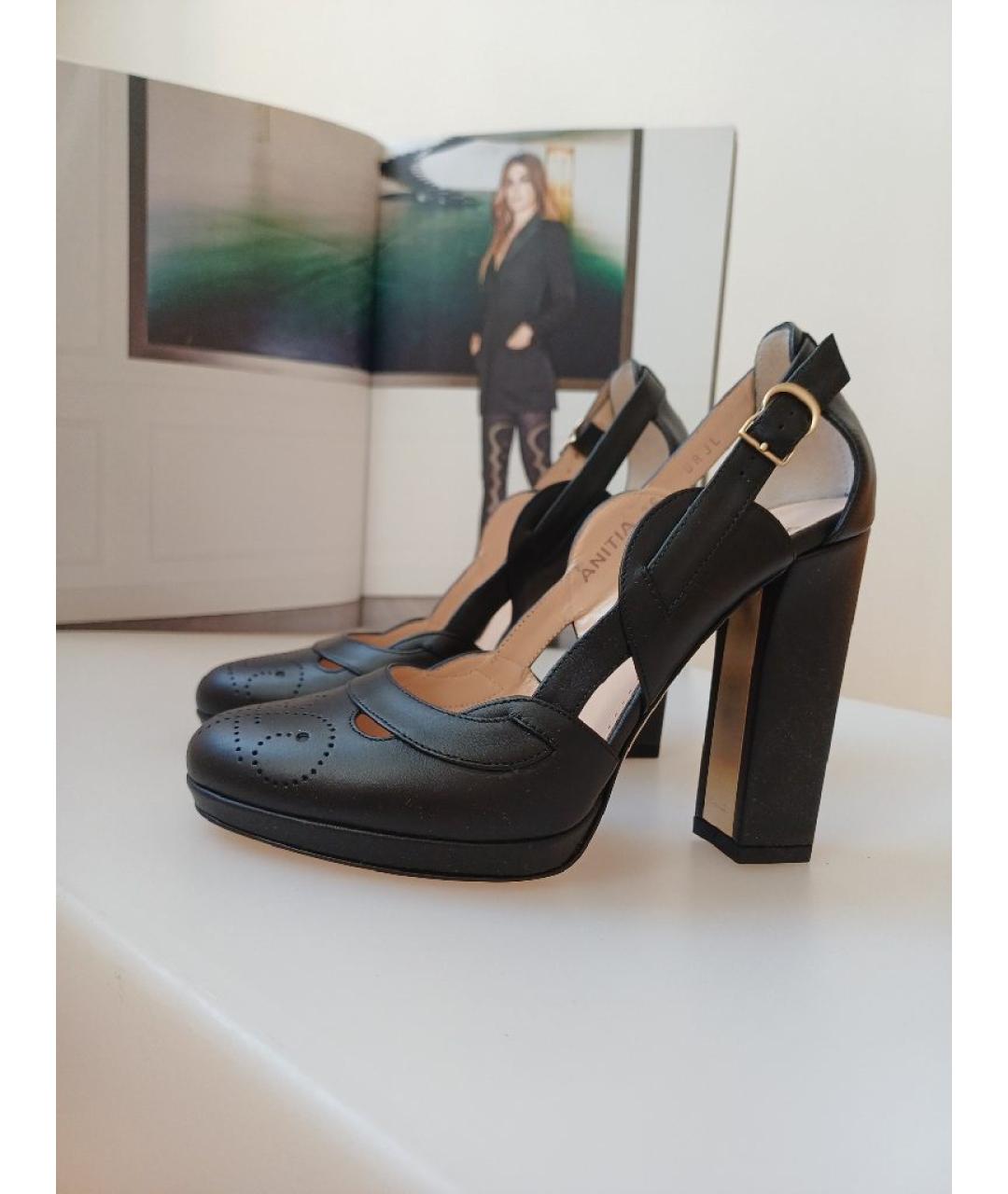 BALLY Черные кожаные туфли, фото 2