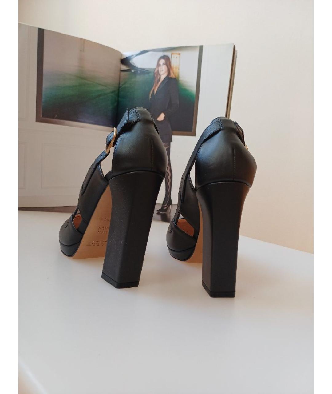 BALLY Черные кожаные туфли, фото 7