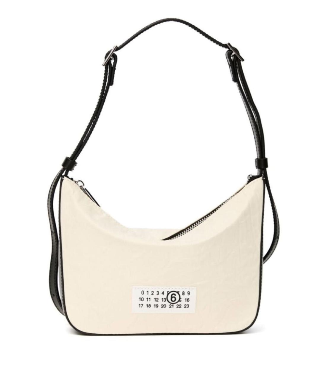 MAISON MARGIELA Бежевая сумка через плечо, фото 3