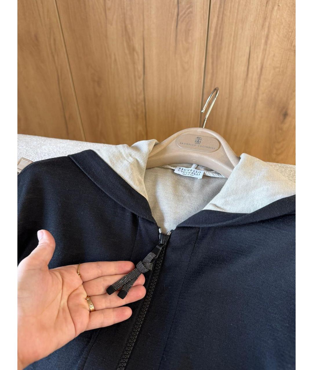 BRUNELLO CUCINELLI Черный хлопковый спортивные костюмы, фото 2